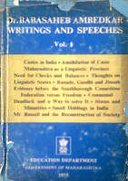 Dr. Babasaheb Ambedkar : Writing and Speeches, Vol. 1