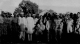 Dr. Ambedkar seated between volunteers of 'Samata Sainik Dal'